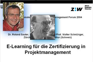 eLearningForum #013 Interaktive Zertifizierungsvorbereitung (Roland Sauter und Walter Schnüriger)